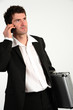 business-man with telephone