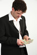business-man with money