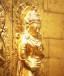 Gold statue