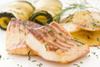 Tilapiini Filet mit Zucchini