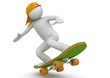 Skateboarding