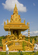 The image of Buddha in the temple town of Kampot, Cambodia.
