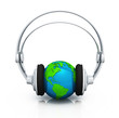 3D - World Party Sound - green blue silver