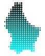 Karte von Luxemburg