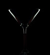 dark martini glass dark martini glass