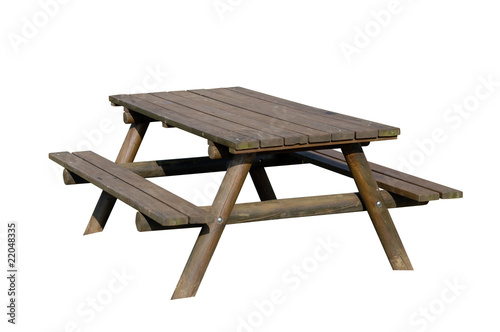 Photo: table de pique nique table de pique nique