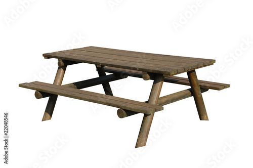 Photo: table de pique nique table de pique nique
