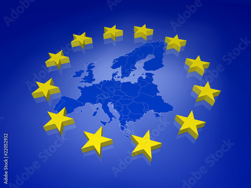 Illustration: Europa Europe 3D Europa Europe 3D
