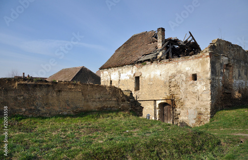 Photo: destroyed house destroyed house