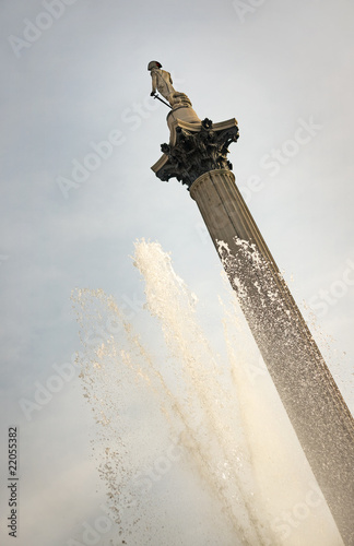 Foto: Admiral Nelson column at Trafalgar Square Admiral Nelson column at Trafalgar Square