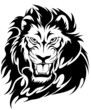 tribal lion tattoo