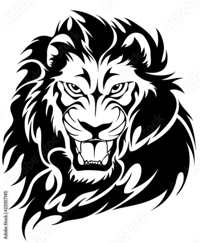 lion tattoo images. tribal lion tattoo