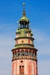 Castle tower, Cesky Krumlov, Czech republic