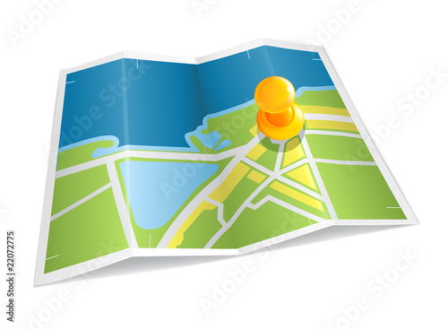 Vector: Map, vector icon Map, vector icon