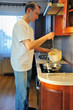 Photo: Man in kitchen Man in kitchen