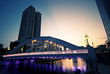 Evening lights at Clark Quay, Singapore