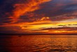 sunset above sea level - croatia