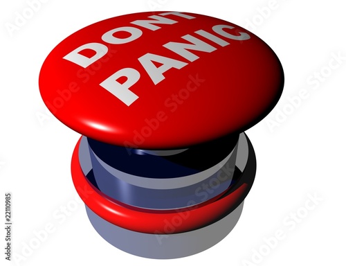 Dont Panic Button Dont Panic Button