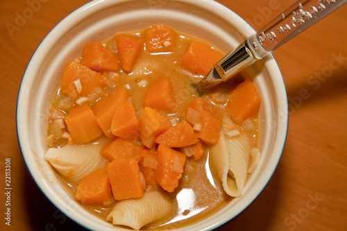 Photo: Peanut and squash soup Peanut and squash soup