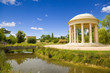 Love temple and river of Versailles Chateau, France Love temple and river of Versailles Chateau, France