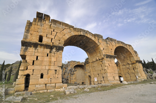 Photo: Hierapolis,Denizli,Turkey Hierapolis,Denizli,Turkey