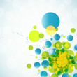 abstract splatter background