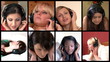 Stock animation of lively women listening music Stock animation of lively women listening music