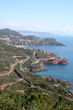 La corniche d'Or entre St Raphaël et Cannes