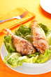 caramelized chicken thighs with sesame