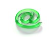 Arobase 3D Verre vert
