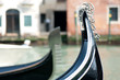Gondolas on Grand Canal in Venice