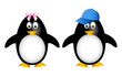 penguin family with child penguin family with child