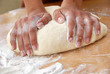 Kneading  dough