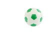 ����: green and white football isolated on white � Dr Ajay Kumar Singh #22137770