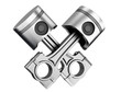 Aluminum supercar pistons