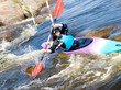 Photo: female kayaker female kayaker