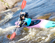 Photo: female kayaker female kayaker