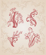 Floral design elements