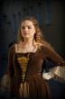 Beauty in medieval dress