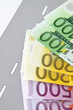 Geld auf Straße