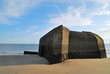 Bunker de la seconde guerre mondiale à la plage