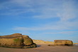 bunker enlisés à la plage