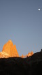 Foto: fitz roy glüht mond 11 fitz roy glüht mond 11