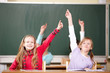 Grundschüler melden sich