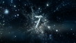 space countdown - CGI, 30 fps