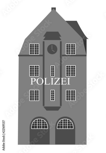 Vektor: Polizeiwache Polizeiwache