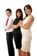 Foto: young team of business people young team of business people