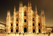 Milan cathedral - artistic toned picture Milan cathedral - artistic toned picture