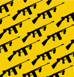 Tommy-gun silhouette Tommy-gun silhouette
