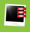 Sale stickers + photo-framework